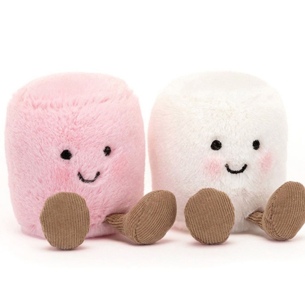 Jellycat Amuseable Marshmallow  / 100% authentic/absolutely adorable